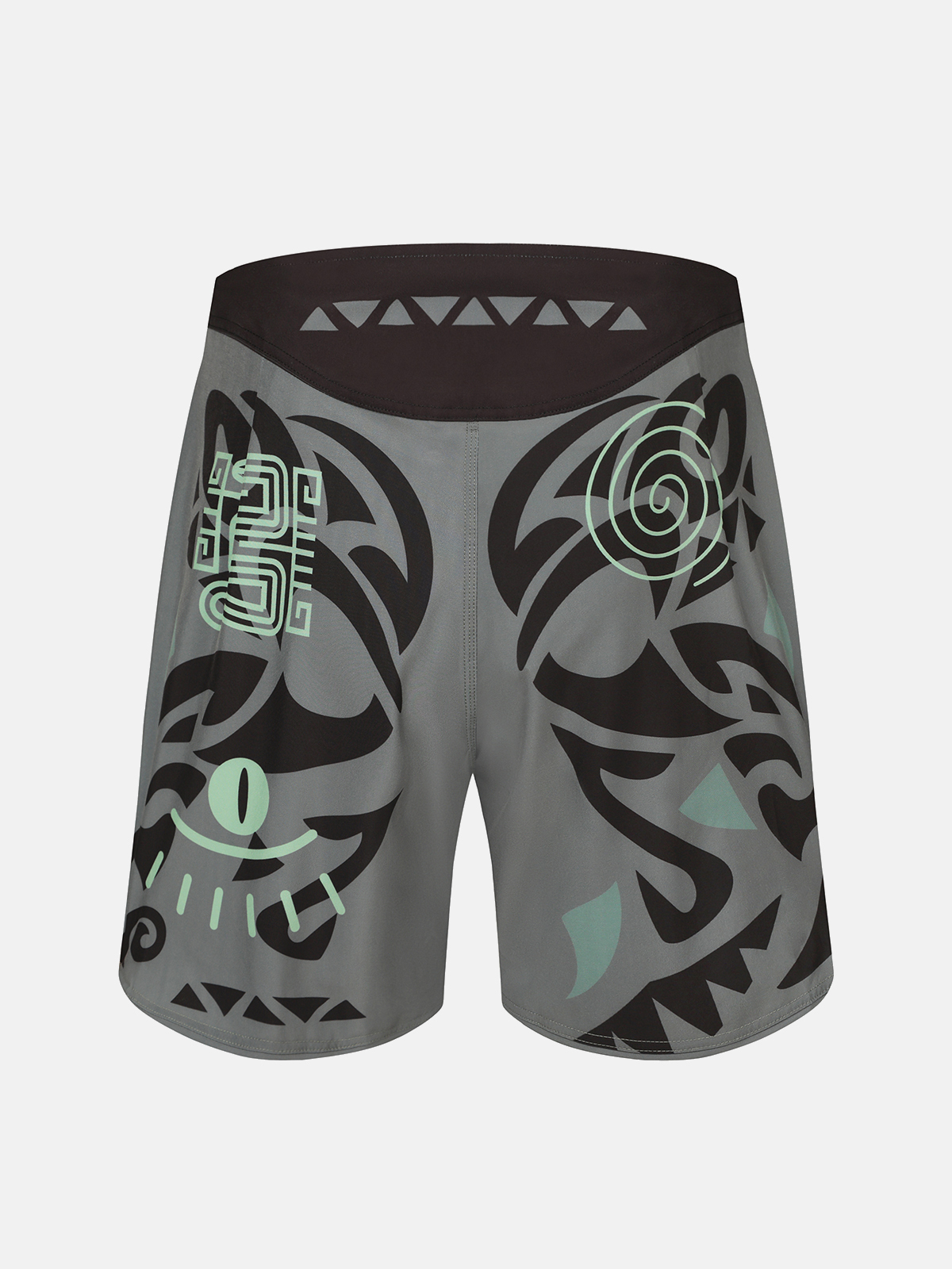 Peresvit Maori MMA Shorts Black Military Green, Photo № 2